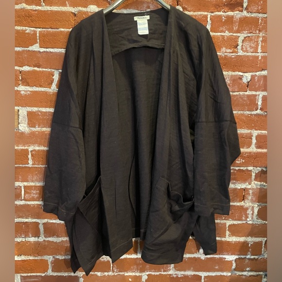 Issey Miyake Plantation Wool Cardigan - Picture 1 of 8